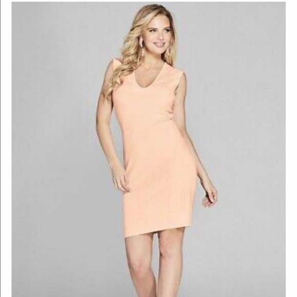 Marciano Guess Dakota Blush Pink Sweater Dress - Size S, Small - Picture 2 of 5